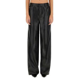 Rotate Birger Christensen Women Faux Leather Pants